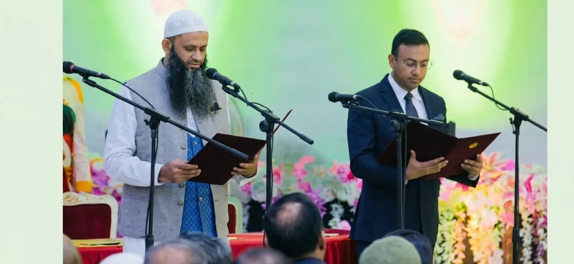ধর্ম প্রতিমন্ত্রী হিসেবে শপথ নিলেন শামীম কায়সার লিংকন